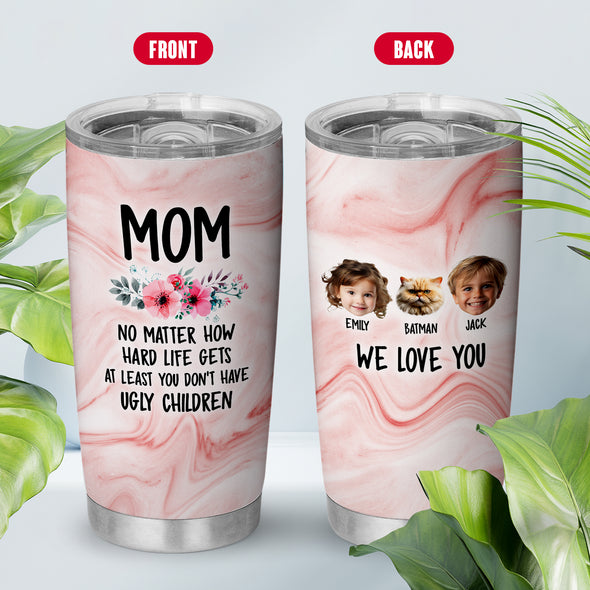 Personalized Tumbler for Mom, Custom Name and Photo, Gift for Mother's Day