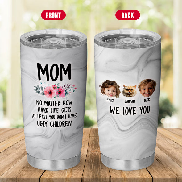 Personalized Tumbler for Mom, Custom Name and Photo, Gift for Mother's Day