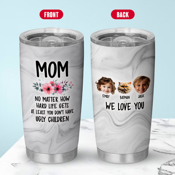 Personalized Tumbler for Mom, Custom Name and Photo, Gift for Mother's Day