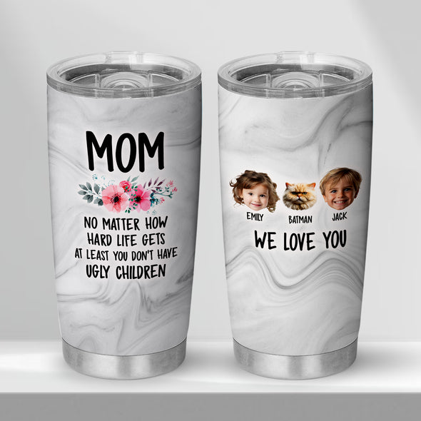 Personalized Tumbler for Mom, Custom Name and Photo, Gift for Mother's Day