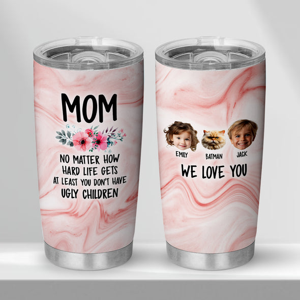 Personalized Tumbler for Mom, Custom Name and Photo, Gift for Mother's Day